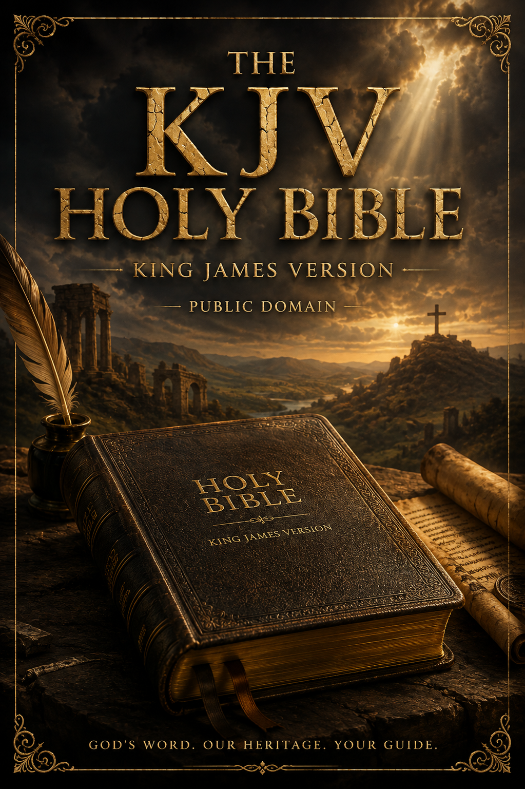 The King James Bible cover