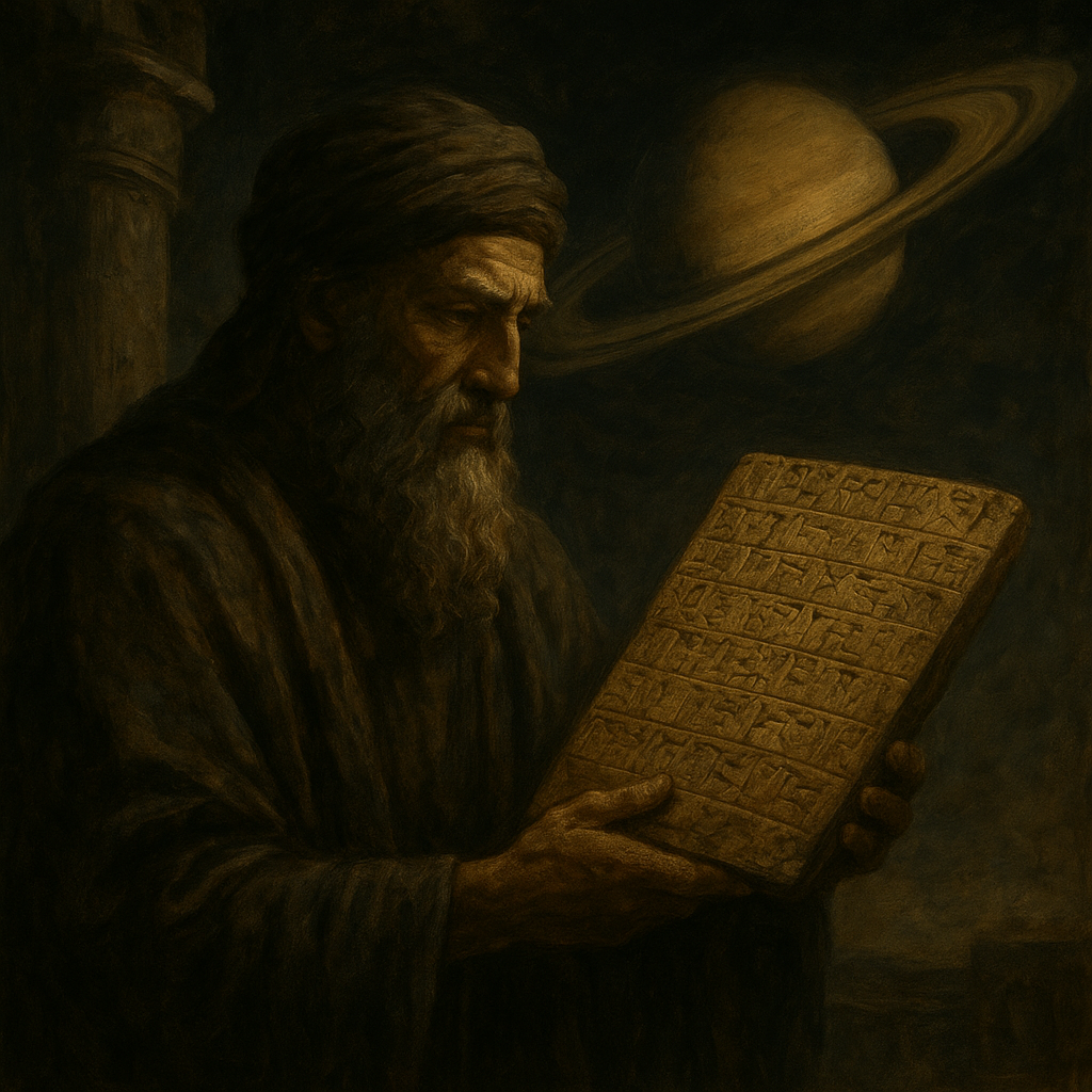 Is There a Sumerian Tablet About What Saturn Broadcasts?